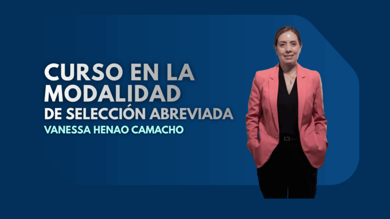 Curso 4: Modalidad de selección abreviada