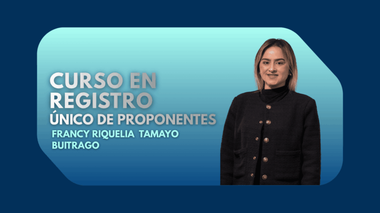 Curso 9: Registro Único de Proponentes